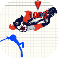 爬塔小飞棍-免广告-睡前小游戏